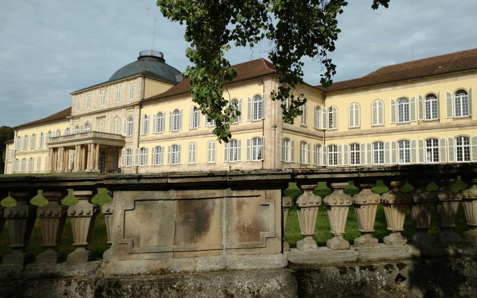 Schloss Hohenheim bei Stuttgart-Birkach - Sitz der Universität Hohenheim
