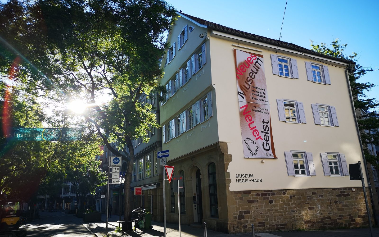 Hegel-Haus in Stuttgart - Geburtshaus von G. W. F. Hegel, heute Museum